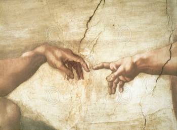 CREATION OF ADAM (DETAIL)