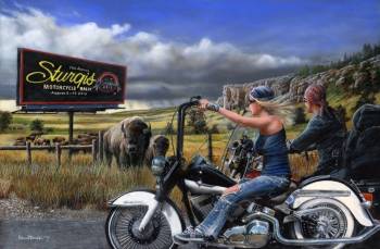 HERDING FOR STURGIS