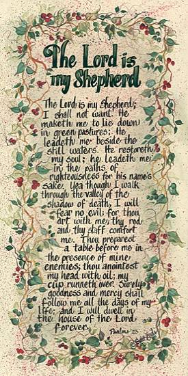 THE LORD IS MY SHEPARD