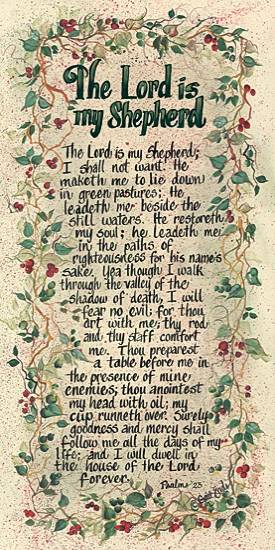 THE LORD IS MY SHEPARD