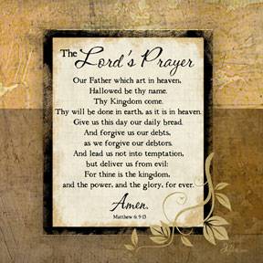 THE LORD'S PRAYER